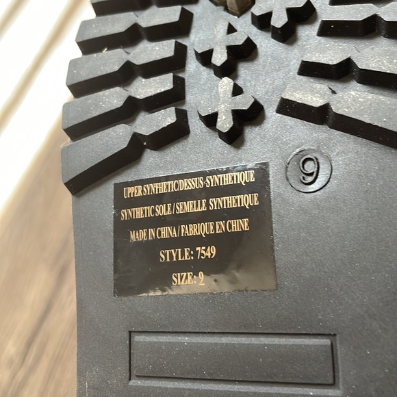 Streetwear Society Ankle Chelsea Women Boots- US9 - Picture 5 of 9